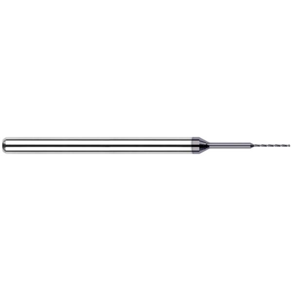 Harvey Tool Miniature Drill, 0.0138", Number of Flutes: 2 20138-C3